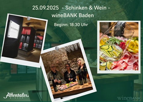 Schinken & Wein in der wineBANK